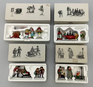Collectible Department 56 The Heritage Village Collection Accessories Pieces In Original Boxes
