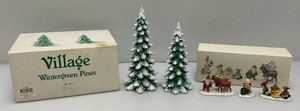 Collectible Department 56 Village Collection Accessories Pieces In Original Boxes