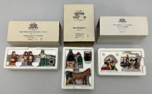 Collectible Department 56 The Heritage Village Collection Accessories Pieces In Original Boxes