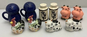Misc. Vintage Collectible Salt & Pepper Shakers Sets
