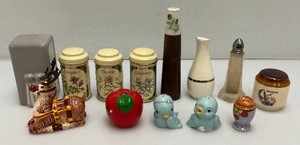 Misc. Vintage Collectible Salt & Pepper Shakers And More
