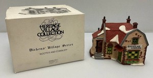 Collectible Department 56 The Heritage Village Collection Dickins Village Collection Booter And Cobbler In Original Box