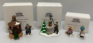 Collectible Department 56 The Heritage Village Collection Accessories In Original Boxes