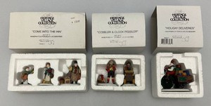 Collectible Department 56 The Heritage Village Collection Accessories In Original Boxes
