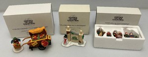 Collectible Department 56 The Heritage Village Collection Accessories In Original Boxes