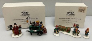 Collectible Department 56 The Heritage Village Collection Accessories In Original Boxes