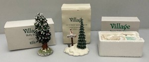 Collectible Department 56 Village Collection Accessories In Original Boxes