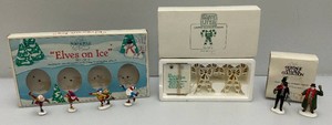 Collectible Department 56 The Heritage Village Collection, North Pole And More Accessories In Original Boxes
