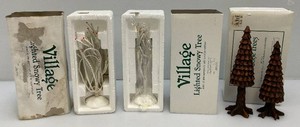 Collectible Department 56 Village Collection Accessories In Original Boxes