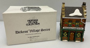 Collectible Department 56 Village Pieces In Original Boxes (Pieces Missing)