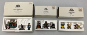 Collectible Department 56 The Heritage Village Collection Accessories In Original Boxes