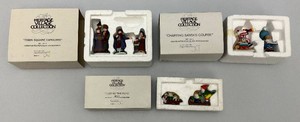 Collectible Department 56 The Heritage Village Collection Accessories In Original Boxes