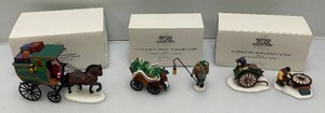 Collectible Department 56 The Heritage Village Collection Accessories In Original Boxes