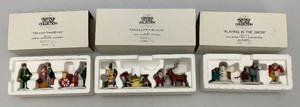 Collectible Department 56 The Heritage Village Collection Accessories In Original Boxes