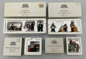 Collectible Department 56 The Heritage Village Collection Accessories In Original Boxes