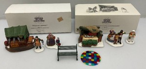 Collectible Department 56 The Heritage Village Collection Accessories In Original Boxes