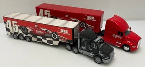 Pair Of Collectible 23 NASCAR #45 Plastic Transporters