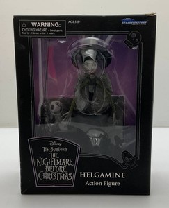 Highly Collectible Disney Tim Burtons Nightmare Before Christmas Helgamine Action Figure (New In Pack)