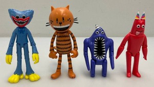 Highly Collectible Action Figures Including Poppy Playtime Huggy Wuggy And More (Pre-Owned) Loose