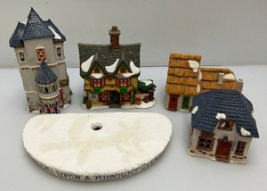 Group Of Collectible Department 56 Village Pieces (Loose)