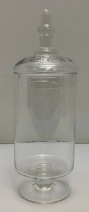 14 14 Glass Apothecary Jar