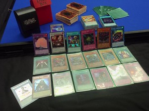 YU-GI-UH CARDS AND CASES