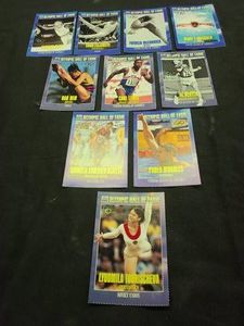 OLYMPIC HALL OF FRAME CARDS