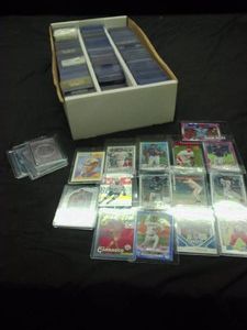 LARGE BOX FULL OF COLLECTABLE CARDS