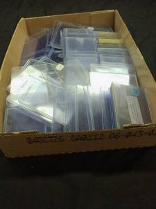 CLEAR CASES FOR COLLECTING CARDS