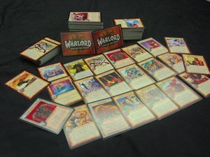 WARLORD SAGA OF THE STORM CARDS