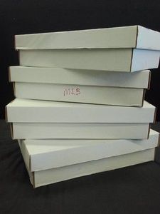 LOT OF 4 EMPTY CARD BOXES