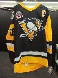 VINTAGE AUTHENTIC CCM PENGUINES LEMIEUX HOCKEY JERSEY