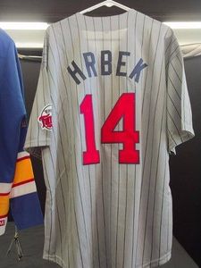 MINNESOTA TWINS HRBEK #14 JERSEY