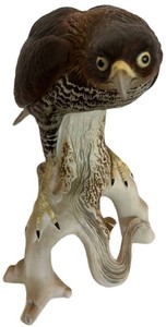 O - Vintage Karl Ens Porcelain Eagle Figurine