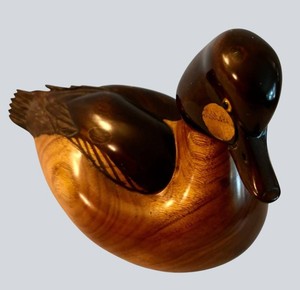 LR - Vintage Duck Decoy - Marv Meyer 1988 Number 70