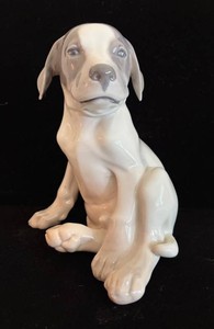 LR - Porcelain Puppy Figurine - Vintage Goebel West Germany #30 032 16