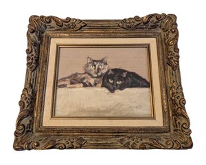 MB - Pastel Painting - Andrea Altman on the Top Step Cats
