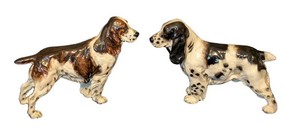 MB - Royal Doulton Dog Figurines including Royal Doulton HN 2516 Springer Spaniel Figurine