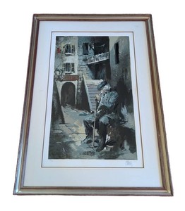 HW - Signed Numbered Framed Art Print 102300