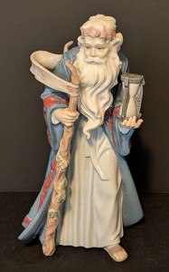 LR - Lladr Father Time Porcelain Figurine (Item #01006696  #669