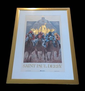 SR - Horse Racing Print - Mary Bergherr Saint Paul Derby 101300