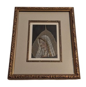 HW - Madonna of the Peepal Leaf (or The Virgin Mary on Sacred Fig Skeleton)
