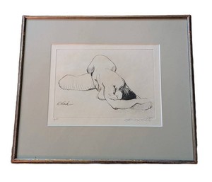 SR - Etching Print - Kamil Kubik Twisted Sleep Artist Proof 1978