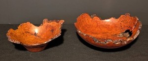 LR - Live Edge Wood Bowls - J. Millis Pair