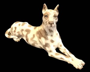 SR - Great Dane Figure - Royal Copenhagen Model 1679