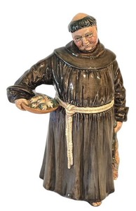 SR - Vintage Royal Doulton The Jovial Monk Figurine HN 2144