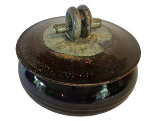 SR - Covered Pottery Dish - Lidded Studio Pottery