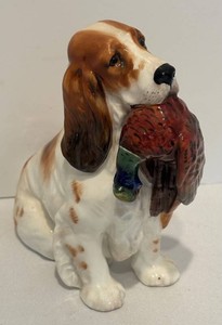 SR - Royal Doulton Cocker Spaniel with Pheasant Dog Figurine