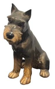 SR - Schnauzer Dog Figurine by Goebel