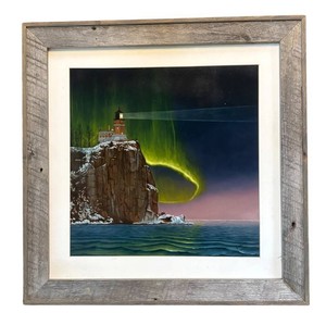 SR - Original Northern Lights Painting by John Barnard